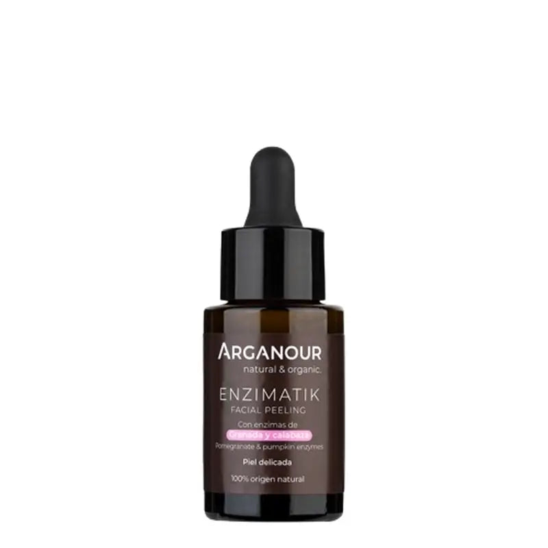 Arganour Facial Enzimatik - Peeling Facial com Enzimas de Romã e Abóbora, 30 Ml