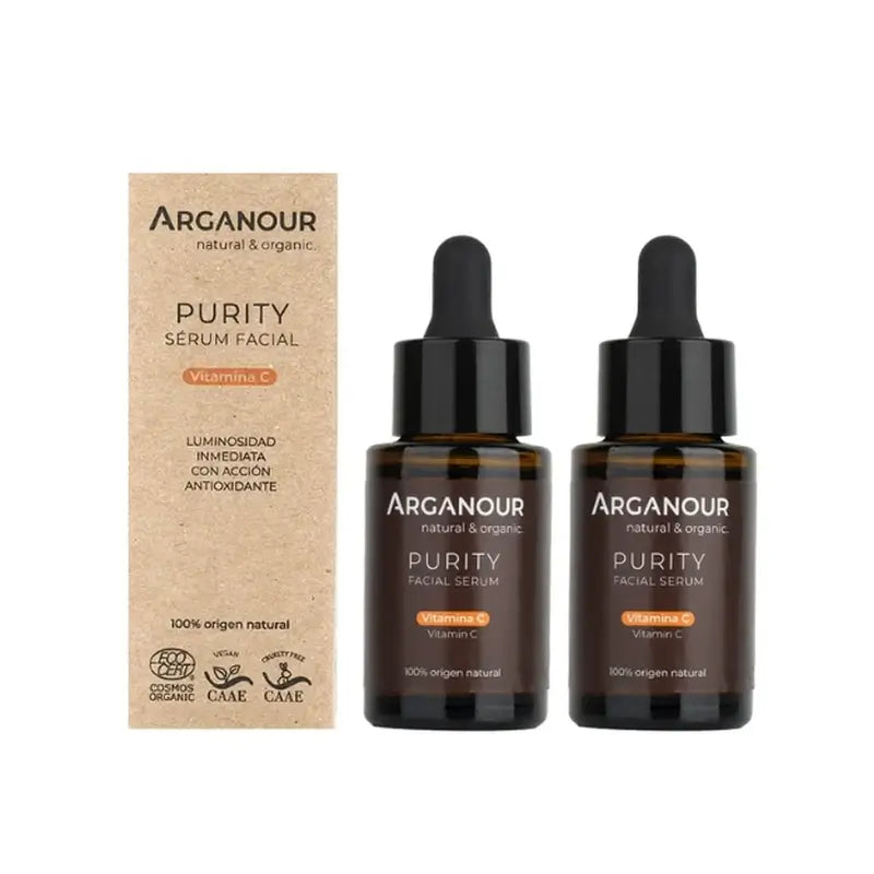 Arganour Sérum Facial Pureza Vitamina C, 2x30 Ml