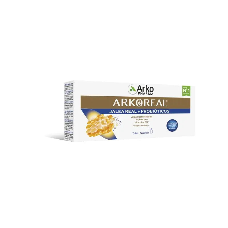 Arkopharma Arkoreal Geleia Real + Probióticos, 7 doses