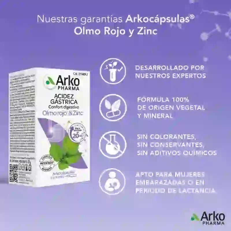 Arkopharma Arkocápsulas Azia , 40 cápsulas