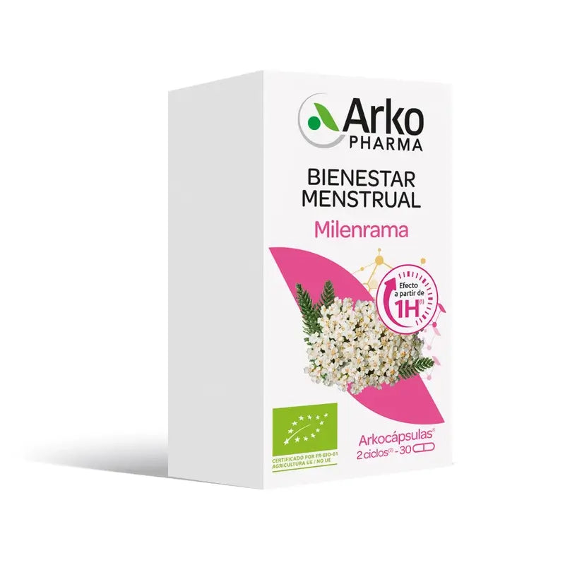 Arkopharma Arkocápsulas Yarrow, 30 cápsulas biológicas