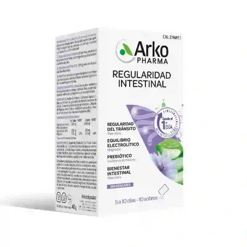 Arkopharma Arkocápsulas Trânsito Intestinal , 10 unidades