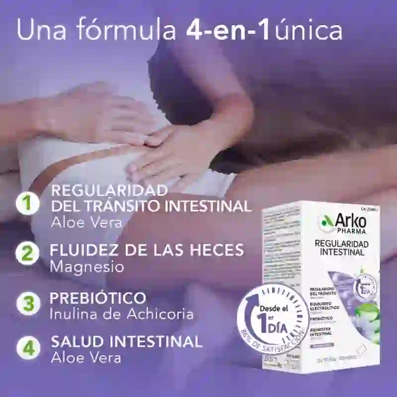 Arkopharma Arkocápsulas Trânsito Intestinal , 10 unidades