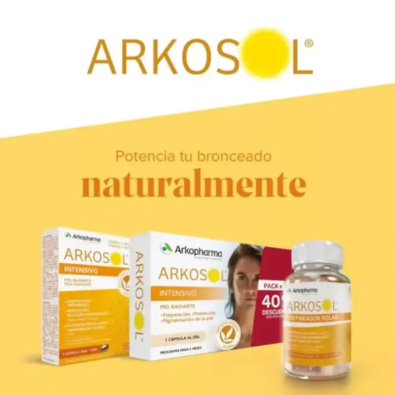 Arkopharma Arkosol Intensive - 2ª unidade. 40%.