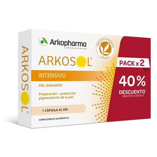 Arkopharma Arkosol Intensive - 2ª unidade. 40%.