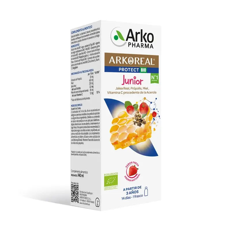 Arkopharma Arkoreal Protect Júnior Xarope, 140 ml