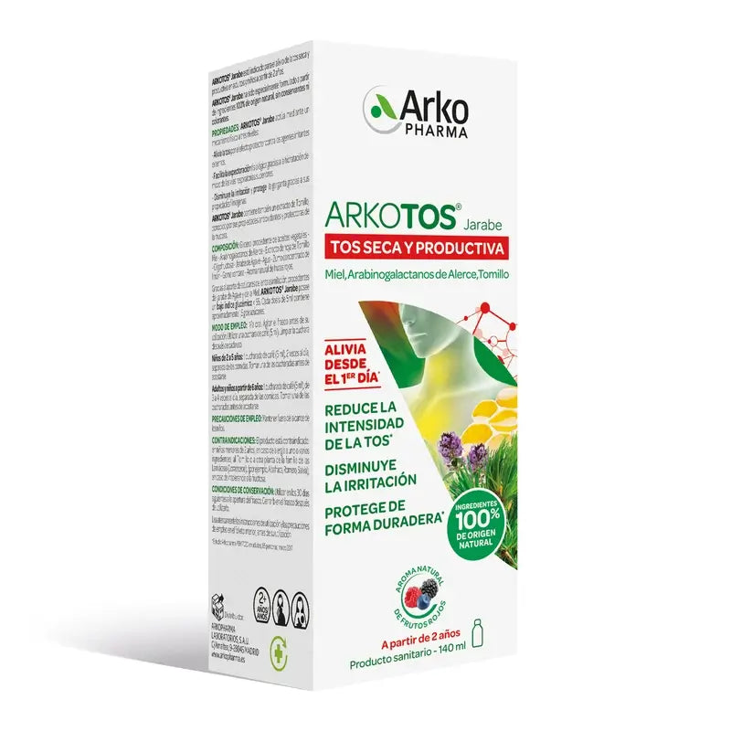 Arkotos Tosse Seca e Produtiva 140ml Arkopharma