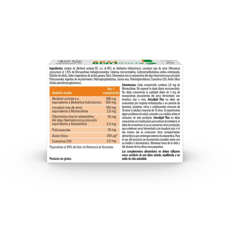 Armolipid Cholesterol Plus, 3 x 20 comprimidos