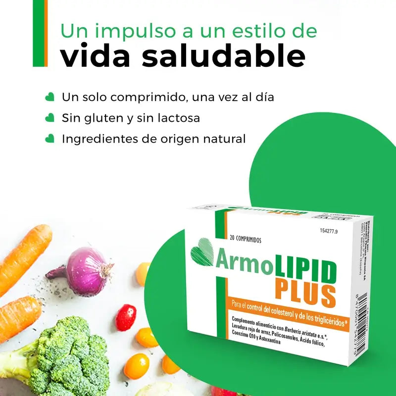 Armolipid Cholesterol Plus, 3 x 20 comprimidos