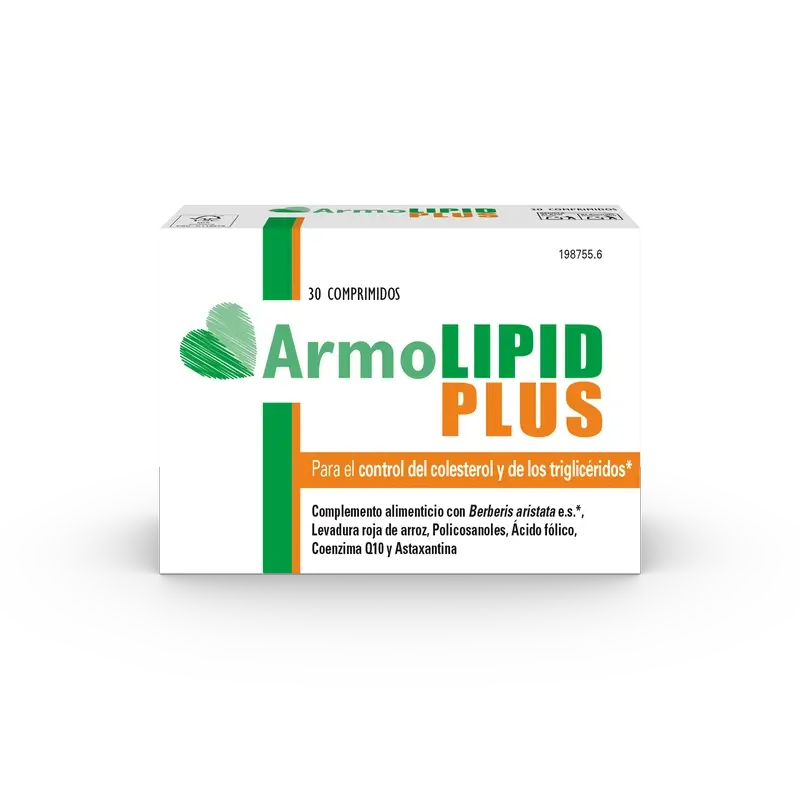 Armolipid Plus Controlo do Colesterol e dos Triglicéridos, 30 Cápsulas