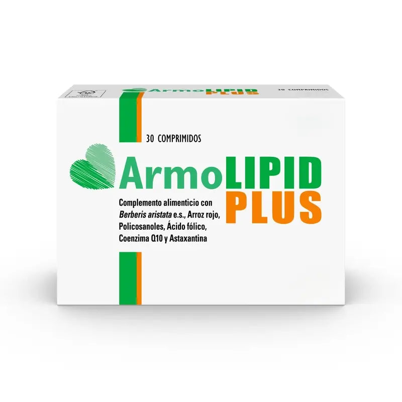 Armolipid Plus Controlo do Colesterol e dos Triglicéridos, 30 Cápsulas