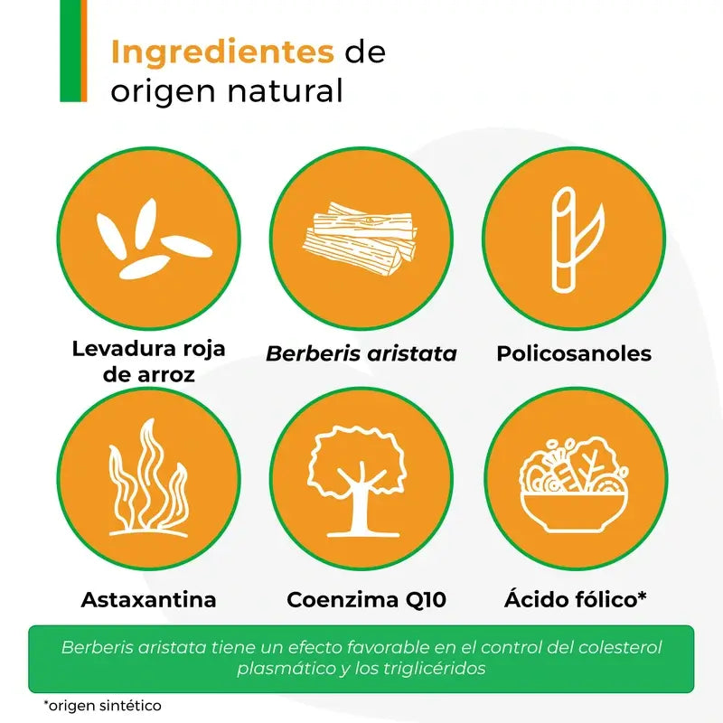 Armolipid Plus Controlo do Colesterol e dos Triglicéridos, 30 Cápsulas