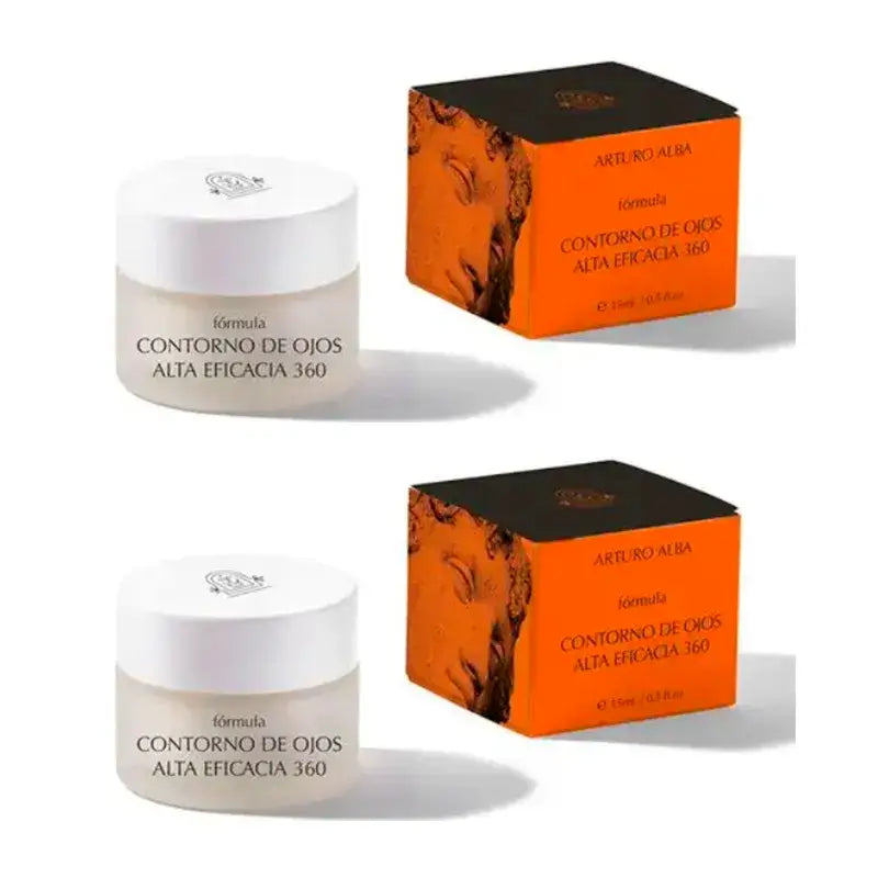 Arturo Alba Duplo Eye Contour Formula Alta Eficácia 360, 2X15 Ml