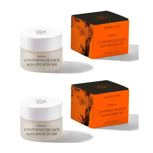 Arturo Alba Duplo Eye Contour Formula Alta Eficácia 360, 2X15 Ml