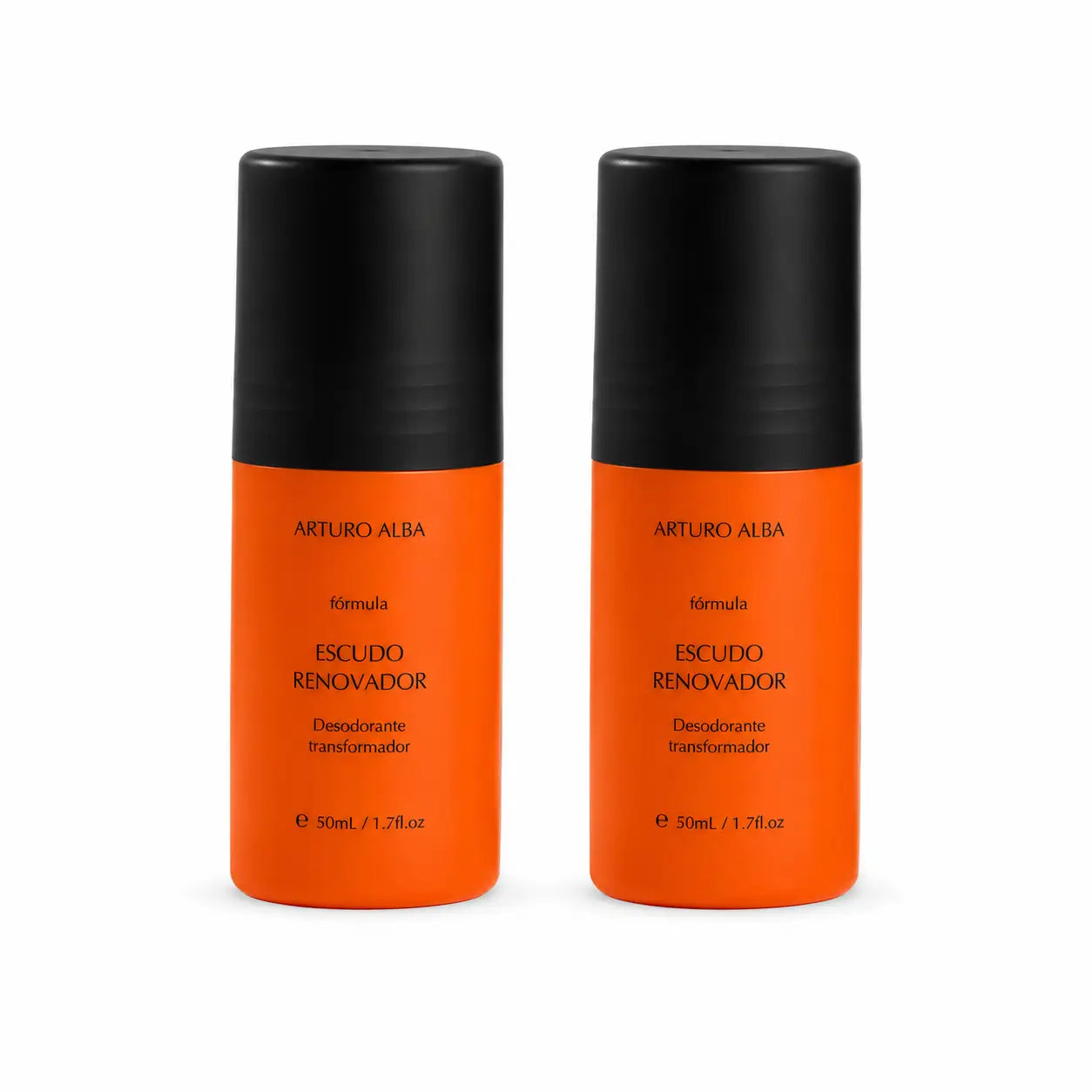 Arturo Alba Escudo Renovador Desodorizante Transformador, 50 ml, embalagem com 2 unidades