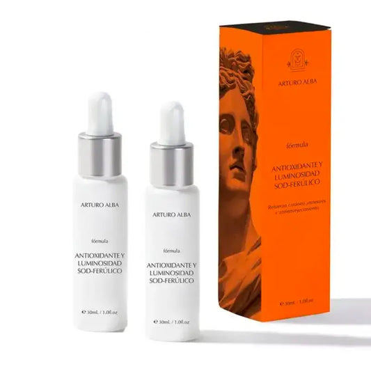 Arturo Alba Sod-Ferulic Antioxidant & Brightening Formula, Embalagem 2 x 30Ml