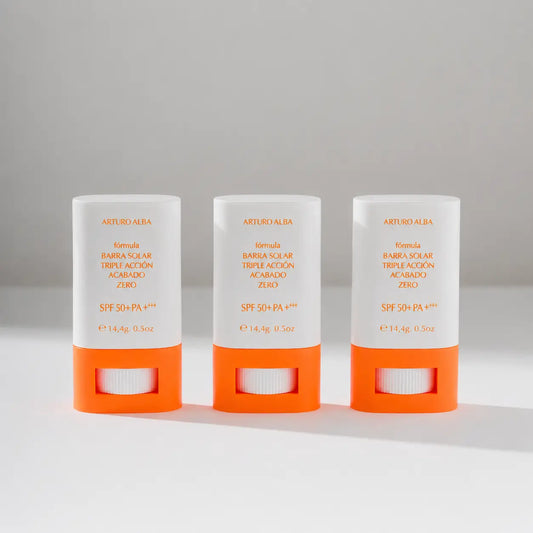 Arturo Alba Formula Triple Action Sunstick Finish Zero 50+Spf 14, 4G , embalagem 3