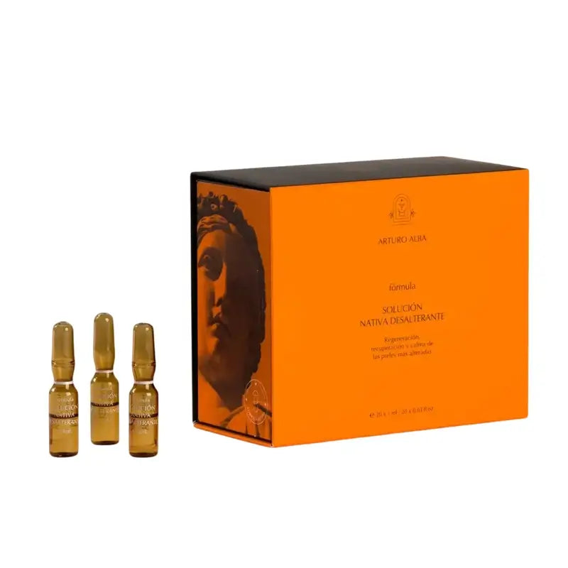 Arturo Alba Formula Native Desaltering Solution 20 Ampoules X 1Ml
