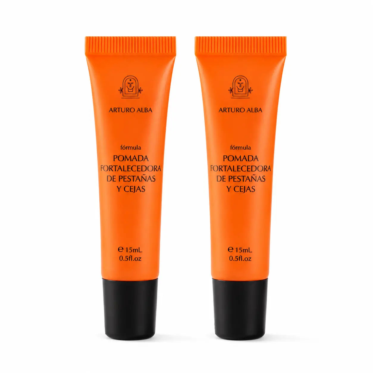 Arturo Alba Pomada Fortalecedora para Pestanas e Sobrancelhas, 15 ml, embalagem com 2 unidades