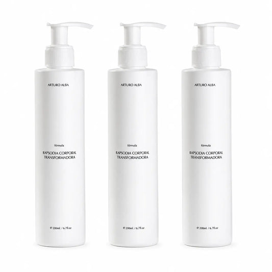 Arturo Alba Rapsódia Corporal Recuperadora, 200 ml, embalagem de 3