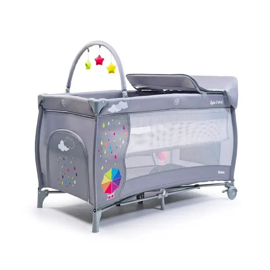 Berço de viagem Asalvo completo com guarda-chuva