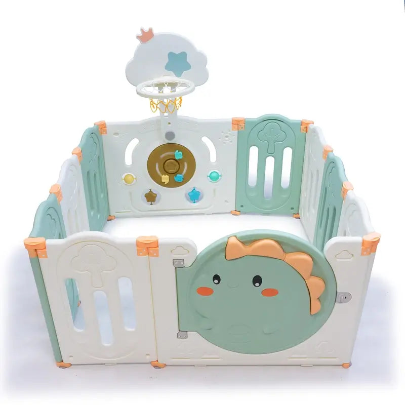 Parque infantil Asalvo Dino com centro de actividades 8+2