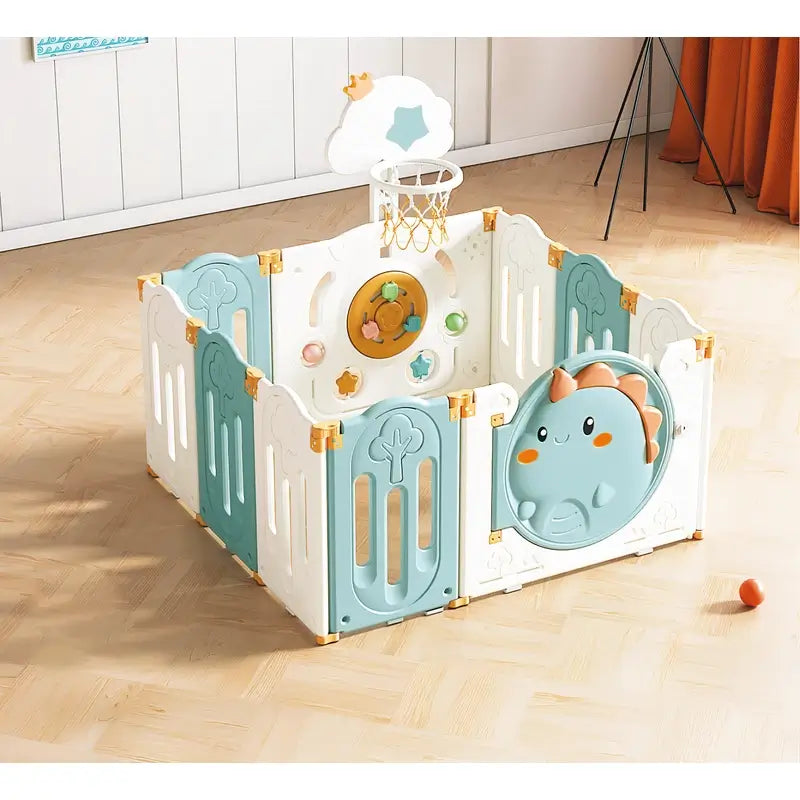 Parque infantil Asalvo Dino com centro de actividades 8+2