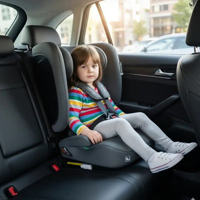 Cadeira auto Asalvo 100-150 Cms Omniguard Cinzenta C/Isofix