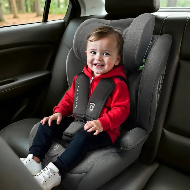 Cadeira auto Asalvo 76-150 Cms Nomada Pro Cinzenta S/Isofix