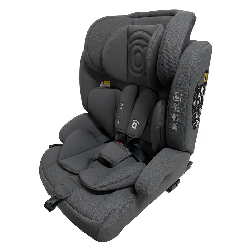 Cadeira auto Asalvo 76-150 Cms Route Fix Cinzento C/Isofix