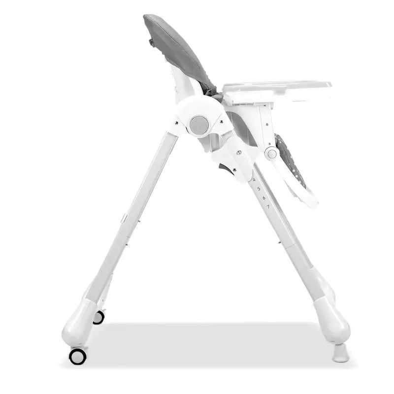 Cadeira alta Asalvo com rodas Bunny Cinzento