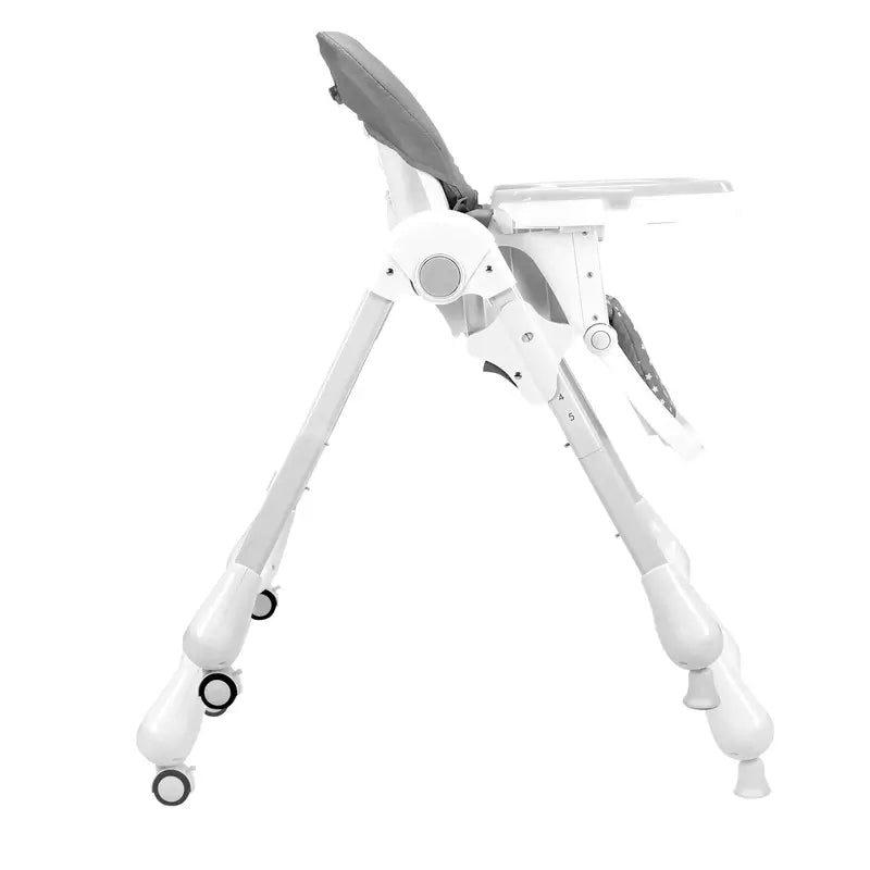 Cadeira alta Asalvo com rodas Bunny Cinzento