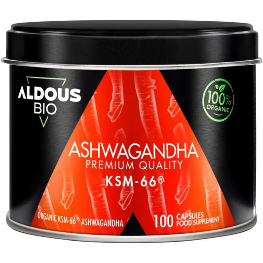 Orgânico Aldous Ashwagandha KSM-66, 600mg