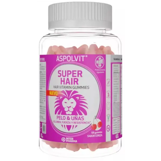 Aspolvit Gummies Super Hair 60 gomas