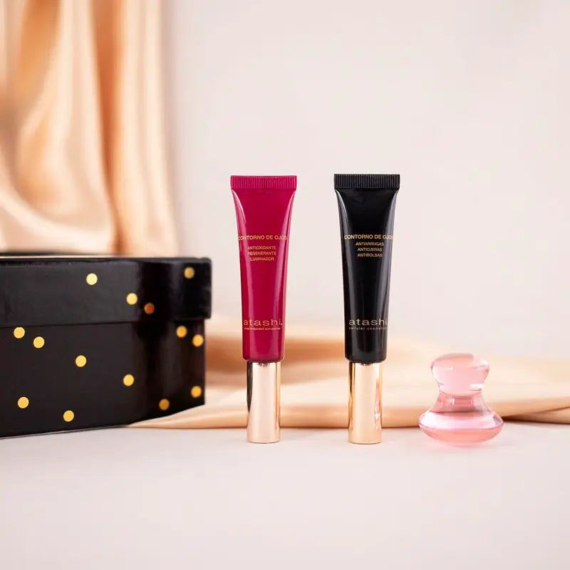 Atashi Radiant Look Ritual Eye Contour Anti-Aging Anti-Oxidant Duo Chest