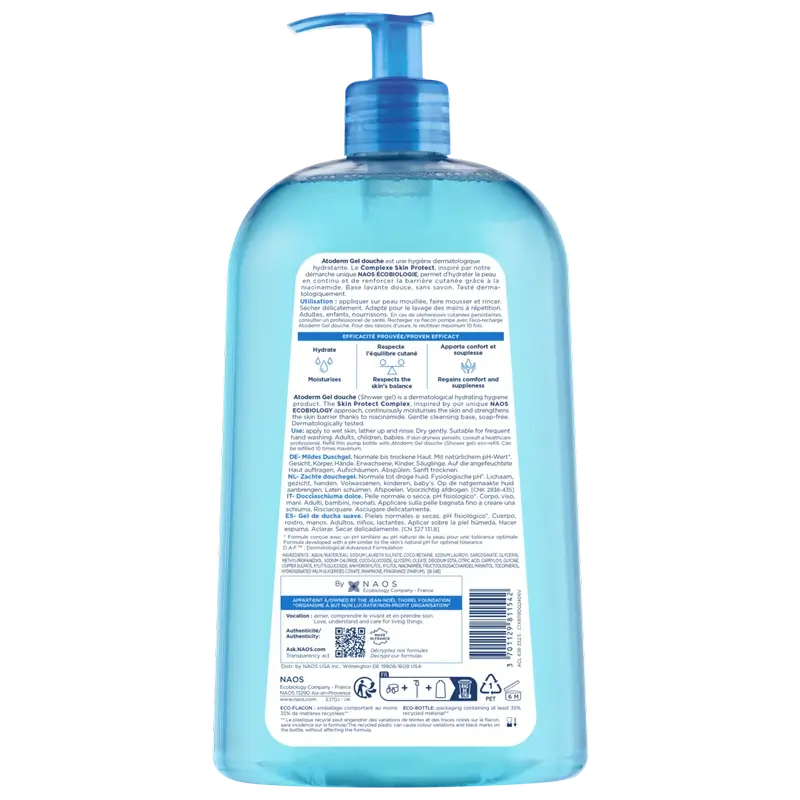 BIODERMA ATODERM GEL DE DUCHE 1 L