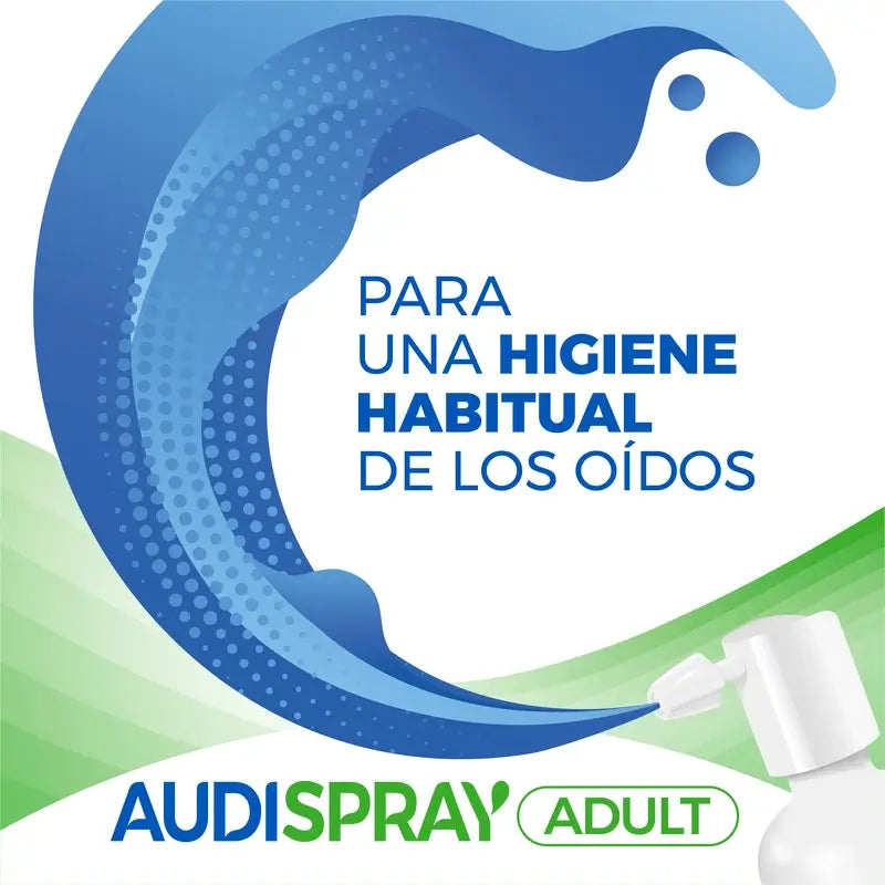 Audispray Solução de limpeza dos ouvidos 50 ml