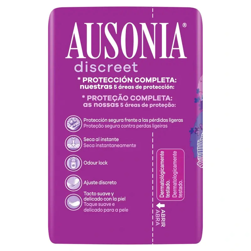 Ausonia Discreet Mini Plus pensos para perdas de urina, 20 unidades