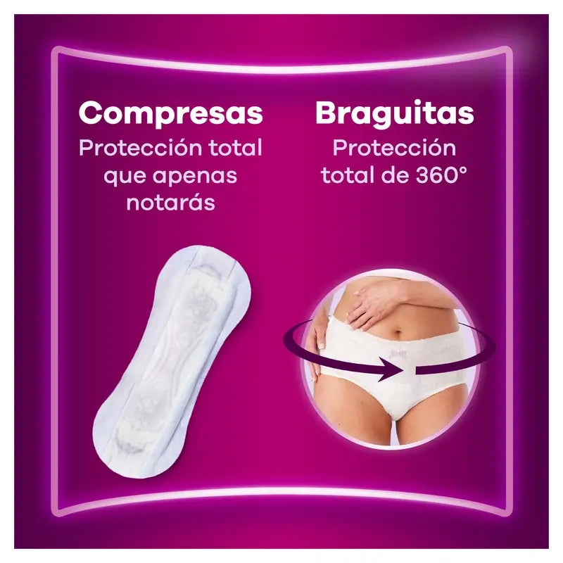 Ausonia Discreet Maxi Pads para perdas de urina, 10 unidades