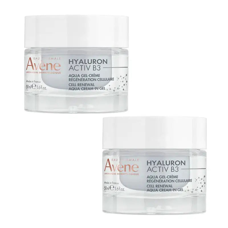 Avene Aqua Gel Hyaluron Activ B3 , Embalagem 2 x 50 ml