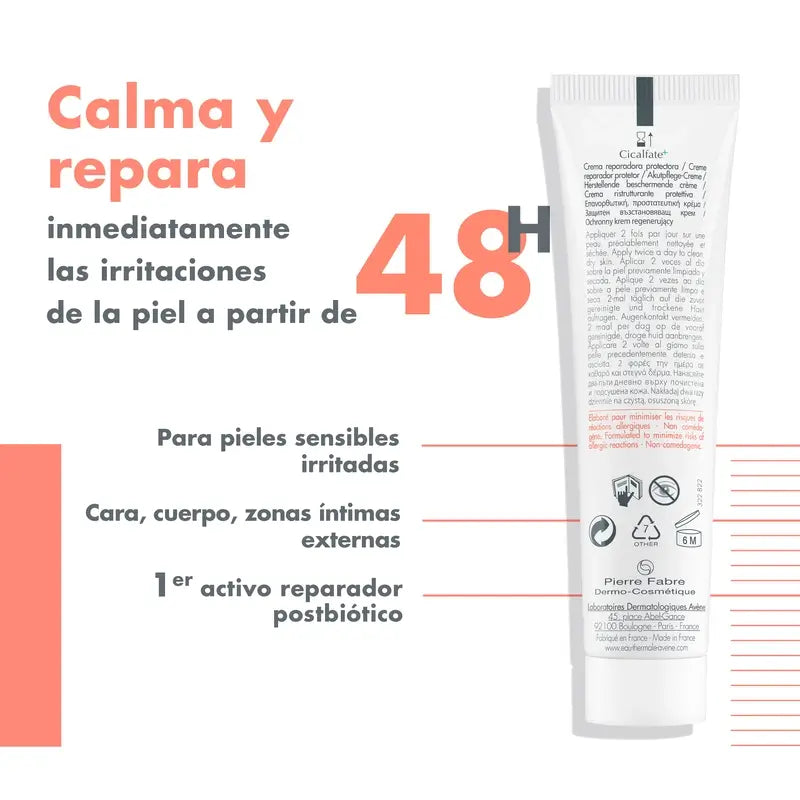 Avène Cicalfate Creme Reparador 100 ml