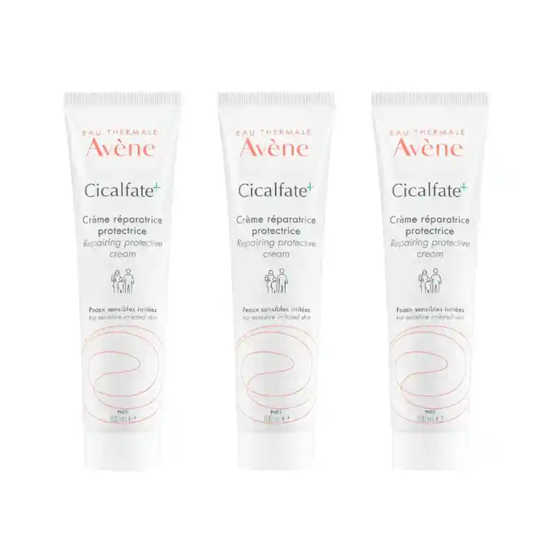 Avene Cicalfate Creme Reparador, 3x100 ml