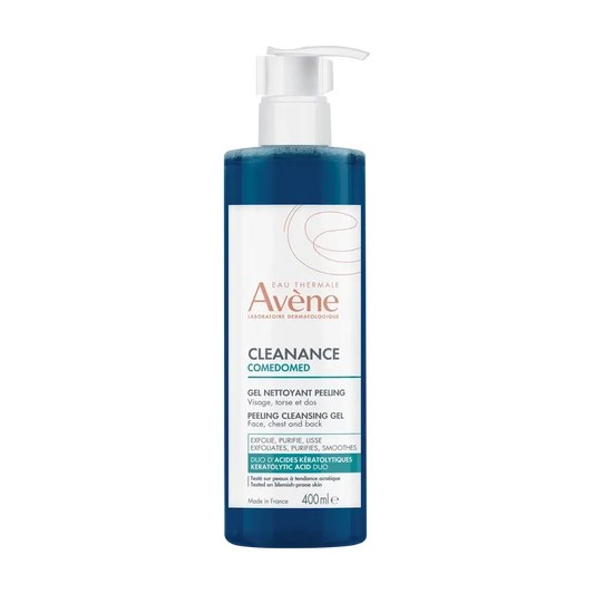 Avène Cleanance Comedomed Gel de Limpeza Esfoliante , 400 ml