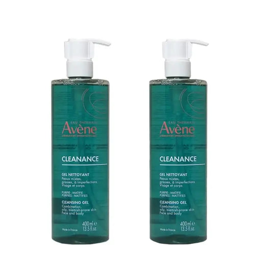 Avene Cleanance Gel de Limpeza, 2X400 Ml