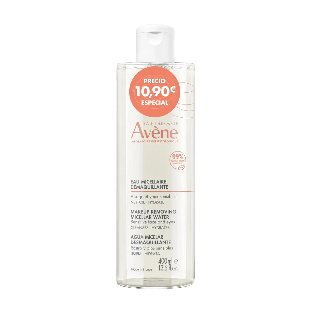 Água Micelar de Limpeza Avene Eau Thermale Cleansing, 400 ml