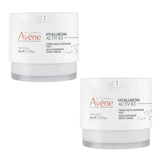 Avene Eau Thermale Hyaluron Activ B3 Creme de Noite, Embalagem 2 x 40 ml