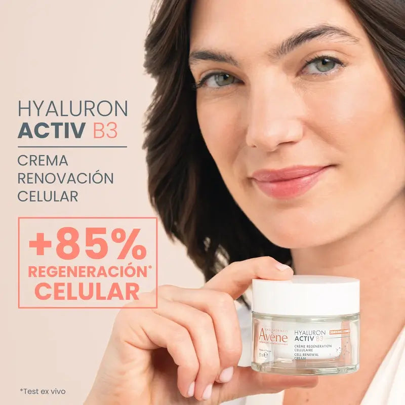 Avene Eau Thermale Hyaluron Activ B3 Creme Regenerador Celular, 50 ml