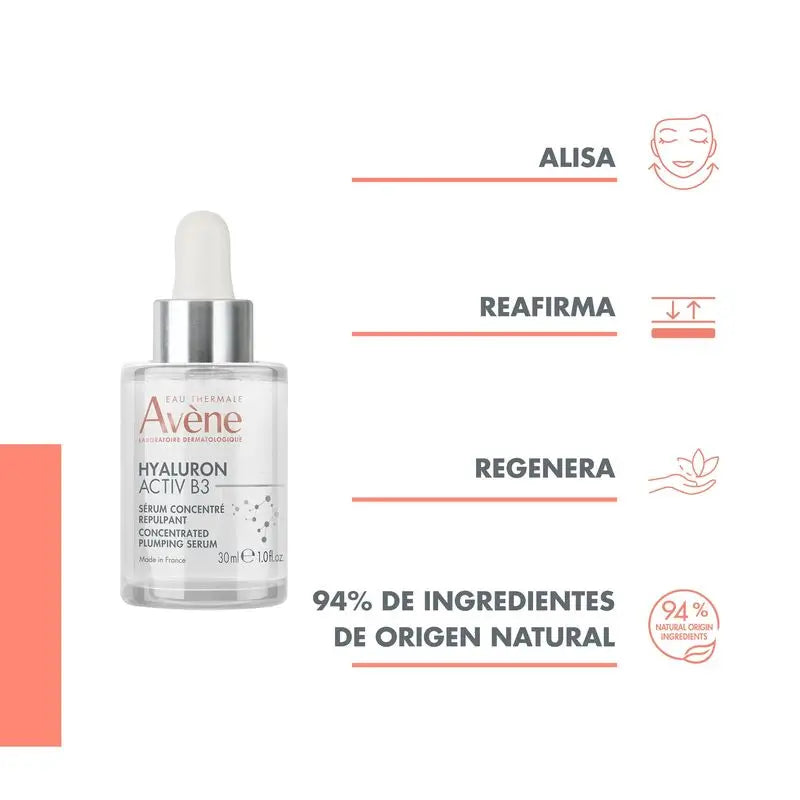 Avene Hyaluron Activ B3 Sérum Concentrado Volumizador 30 ml