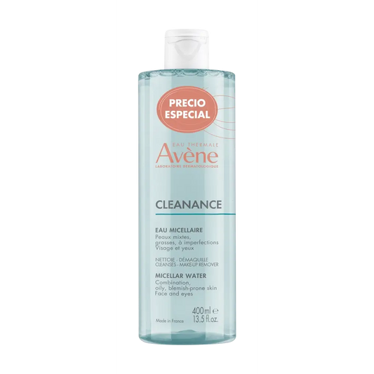 Avene Eau Thermale Promo Cleanance Água Micelar 400 Ml Nf