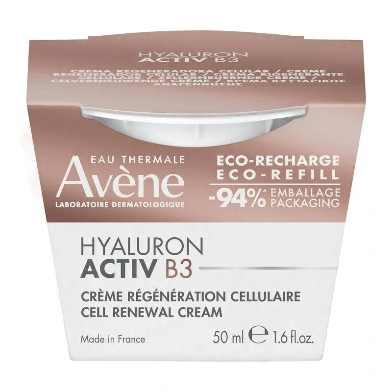 Avène Eau Thermale - Hyaluron Activ B3 Refil de Creme Regenerador Celular 50 ml